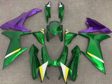 Glänzendes Grün & Lila 11-24 GSXR 600-750 Motorrad Verkleidung