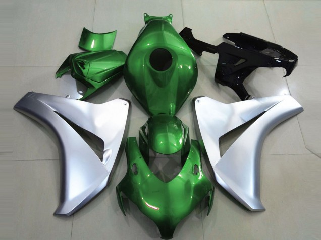 Glänzendes Grün & Silber 08-11 CBR1000RR Motorrad Verkleidung Glänzendes Grün & Silber 08-11 CBR1000RR Motorrad Verkleidung