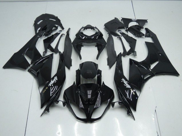 Glänzendes Schwarz 09-12 ZX6R Motorrad Verkleidung