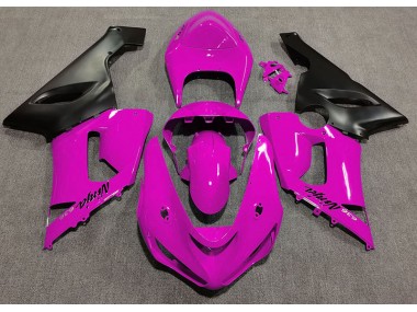 Glanzrosa 05-06 ZX6R Motorrad Verkleidung
