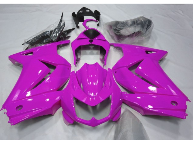 Glanzrosa 08-12 Ninja 250 Motorrad Verkleidung