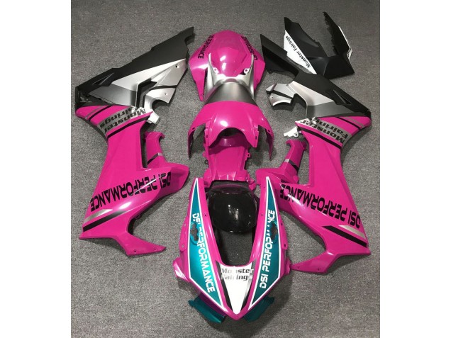 Glanzrosa & Hellblau 17-23 CBR1000RR Motorrad Verkleidung Glanzrosa & Hellblau 17-23 CBR1000RR Motorrad Verkleidung