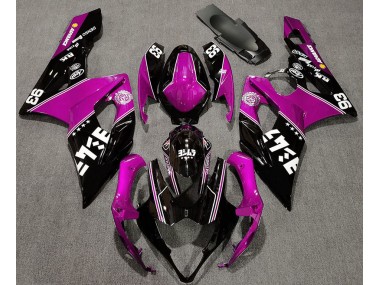 Glanzrosa & Schwarz Benutzerdefiniert 05-06 GSXR 1000 Motorrad Verkleidung