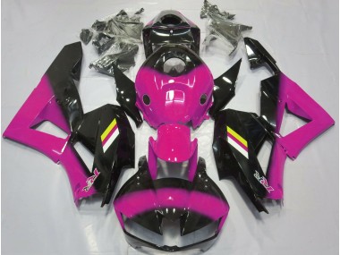 Glanzrosa & Schwarz Verblassend 13-23 CBR600RR Motorrad Verkleidung