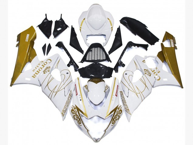Gold Glänzend Corona Benutzerdefiniert 05-06 GSXR 1000 Motorrad Verkleidung Gold Glänzend Corona Benutzerdefiniert 05-06 GSXR 1000 Motorrad Verkleidung