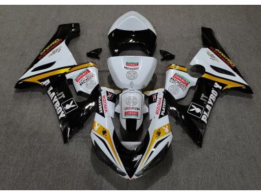 Gold Playboy 05-06 ZX6R Motorrad Verkleidung