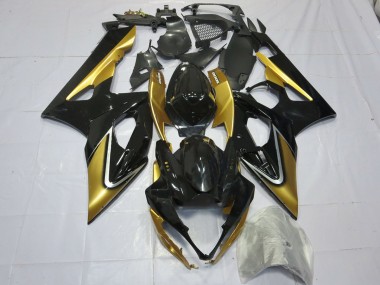 Gold & Schwarz 05-06 GSXR 1000 Motorrad Verkleidung