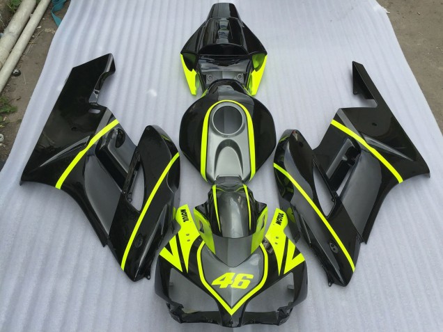 Grau Schwarz & High Viz 04-05 CBR1000RR Motorrad Verkleidung