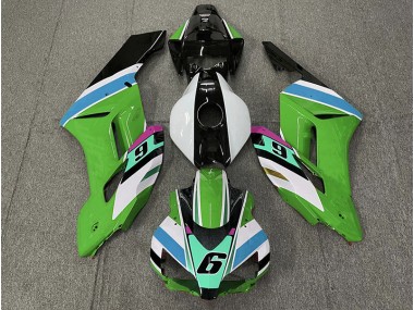 Grün 6 04-05 CBR1000RR Motorrad Verkleidung