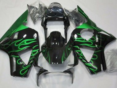 Grün Flamme 02-03 CBR954RR Motorrad Verkleidung