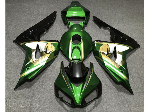 Grün-Gold 06-07 CBR1000RR Motorrad Verkleidung