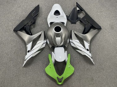 Grün-Weiß & Grau 07-08 CBR600RR Motorrad Verkleidung