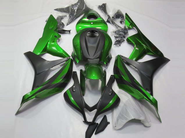 Grün & Matt Schwarz 07-08 CBR600RR Motorrad Verkleidung