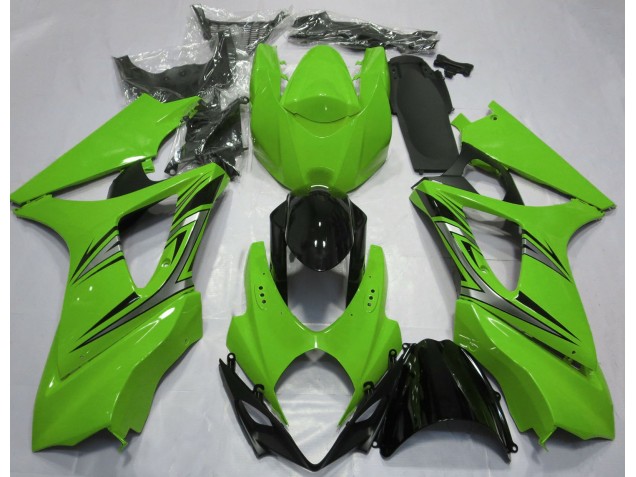 Grün OEM-Stil 07-08 GSXR 1000 Motorrad Verkleidung