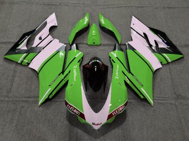 Grün OEM-Stil 15-17 Ducati 959 1299 Motorrad Verkleidung