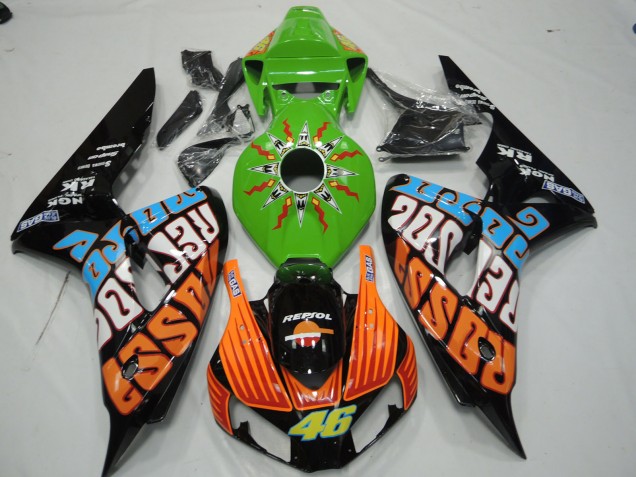 Grün Rossi 06-07 CBR1000RR Motorrad Verkleidung