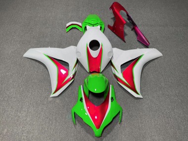 Grün & Rot Glänzend 08-11 CBR1000RR Motorrad Verkleidung