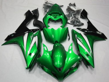 Grün Weiß & Schwarz 07-08 R1 Motorrad Verkleidung