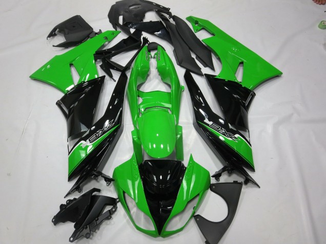 Grün Schwarz 09-12 ZX6R Motorrad Verkleidung