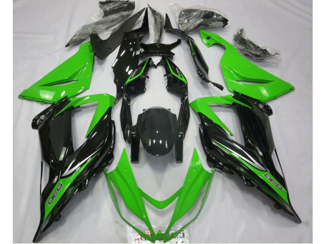 Grün & Schwarz 13-18 ZX6R Motorrad Verkleidung