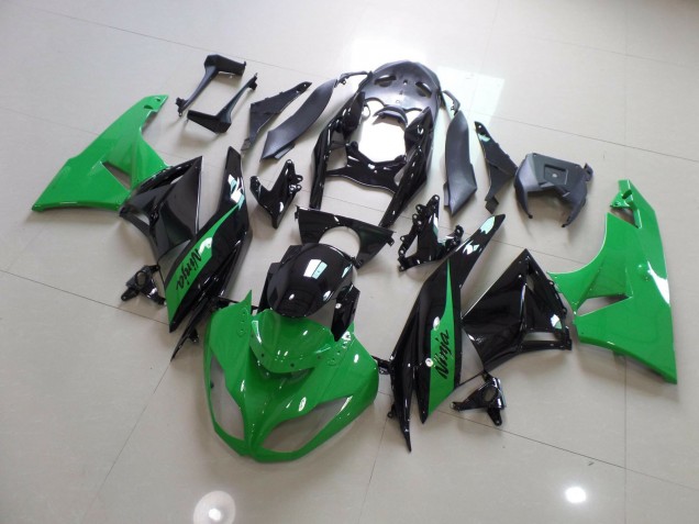 Grün Schwarz Ninja 09-12 ZX6R Motorrad Verkleidung