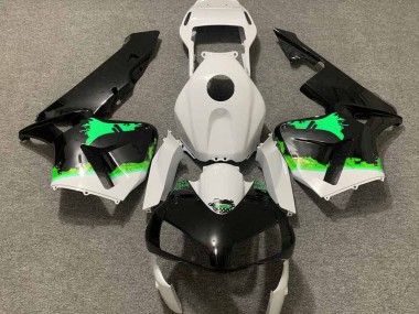 Grüne Spritzer 03-04 CBR600RR Motorrad Verkleidung