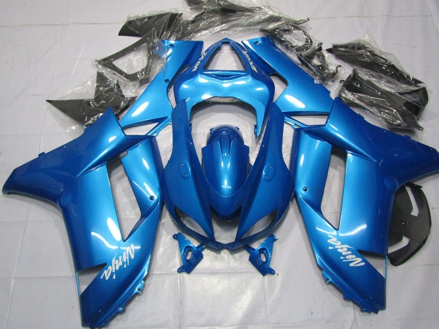 Hellblau 07-08 ZX6R Motorrad Verkleidung Hellblau 07-08 ZX6R Motorrad Verkleidung