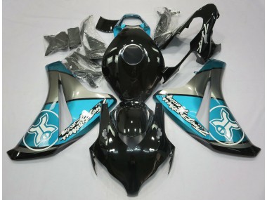 Hellblau Auf Schwarz Kundenspezifisch 08-11 CBR1000RR Motorrad Verkleidung