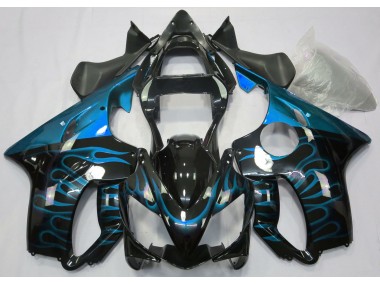 Hellblau Flamme 01-03 CBR600 F4i Motorrad Verkleidung