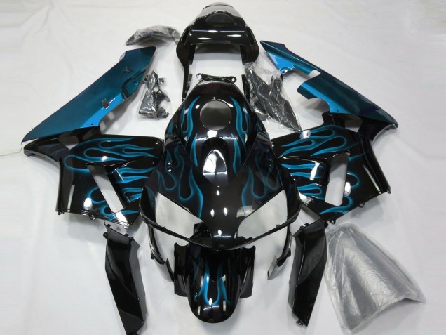 Hellblau Flamme 03-04 CBR600RR Motorrad Verkleidung