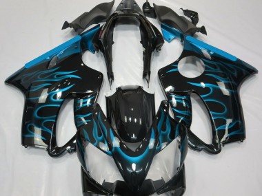 Hellblau Flamme 04-07 CBR600 F4i Motorrad Verkleidung