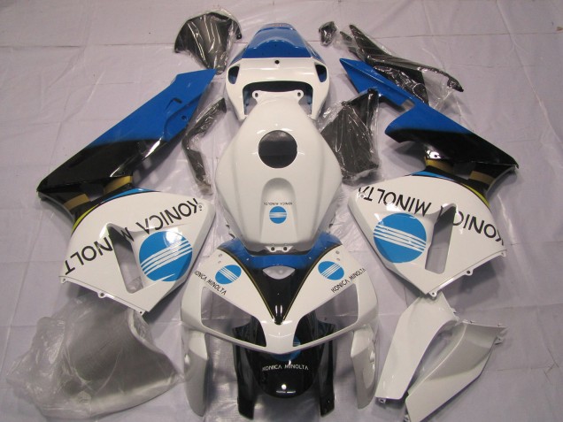 Hellblau Konica Minolta 05-06 CBR600RR Motorrad Verkleidung