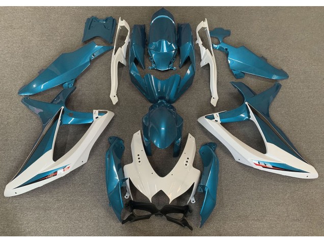 Hellblau OEM Stil 08-10 GSXR 600-750 Motorrad Verkleidung