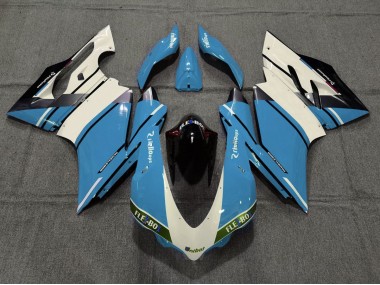 Hellblau OEM Stil 15-17 Ducati 959 1299 Motorrad Verkleidung