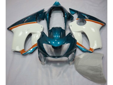 Hellblau & Orange 99-00 CBR600 F4 Motorrad Verkleidung