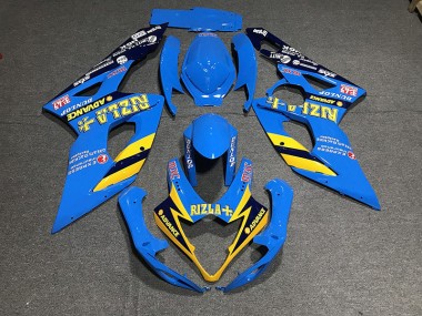 Hellblau Rizla 05-06 GSXR 1000 Motorrad Verkleidung