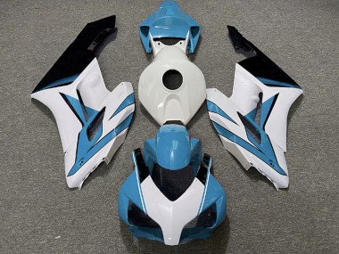 Hellblau-Weiß & Schwarzglanz 04-05 CBR1000RR Motorrad Verkleidung