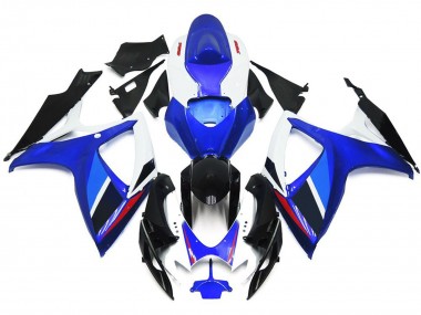 Hellblau & Tiefes Blau OEM Stil Mit Rot 06-07 GSXR 600-750 Motorrad Verkleidung