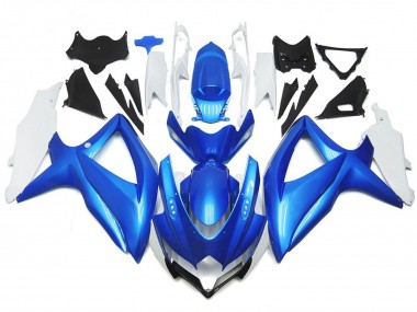 Hellblauer & Weißer Custom-Stil 08-10 GSXR 600-750 Motorrad Verkleidung