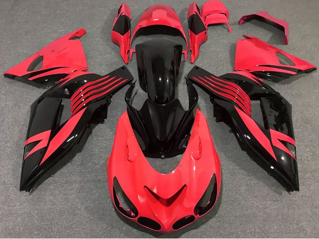 Helles Rot 06-11 ZX14R Motorrad Verkleidung Helles Rot 06-11 ZX14R Motorrad Verkleidung