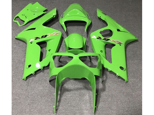 Hellgrün 03-04 ZX6R Motorrad Verkleidung Hellgrün 03-04 ZX6R Motorrad Verkleidung