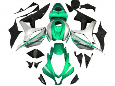 Hellgrün & Silber OEM Stil 07-08 CBR600RR Motorrad Verkleidung
