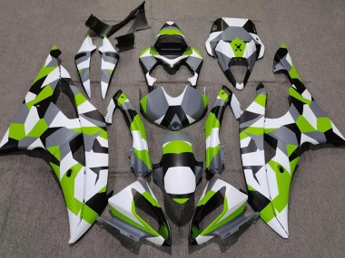 Hellgrün Tarnung Einfarbig 08-16 R6 Motorrad Verkleidung