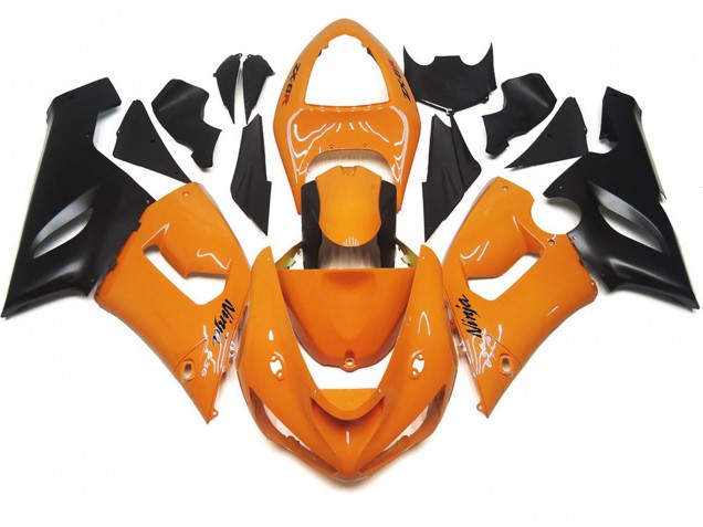 Hellorange & Schwarz 05-06 ZX6R Motorrad Verkleidung