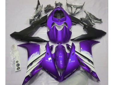 Hellviolett & Weiß 04-06 R1 Motorrad Verkleidung