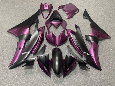 Hellviolett & Matt Schwarz 08-16 R6 Motorrad Verkleidung