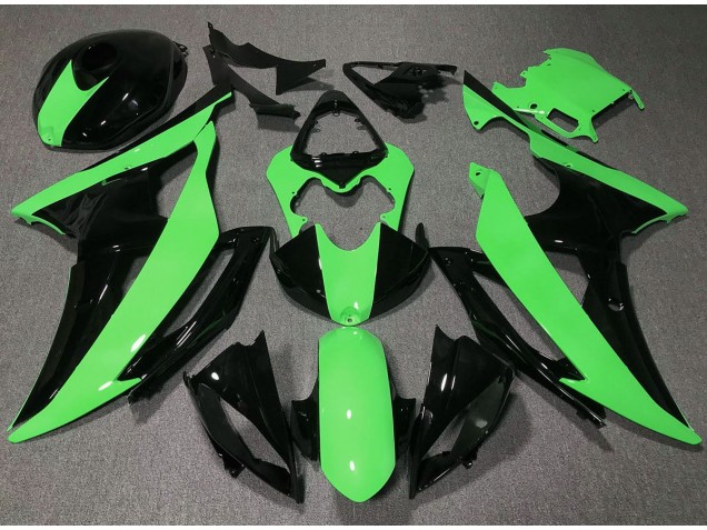 High Viz Grün 08-16 R6 Motorrad Verkleidung