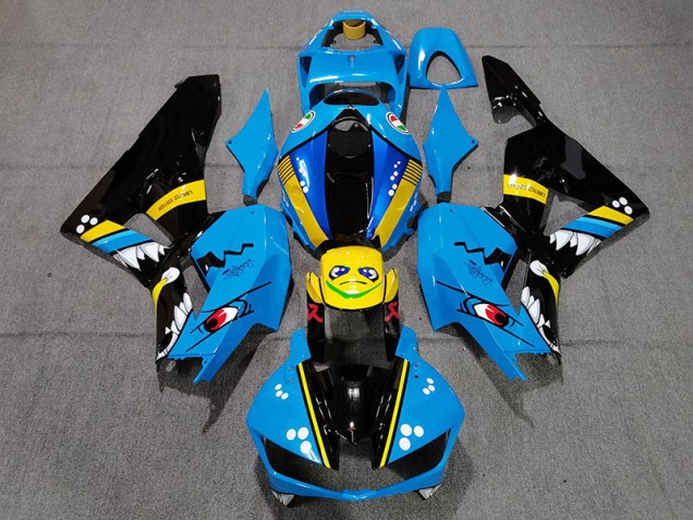 Himmelblau Custom 13-23 CBR600RR Motorrad Verkleidung Himmelblau Custom 13-23 CBR600RR Motorrad Verkleidung