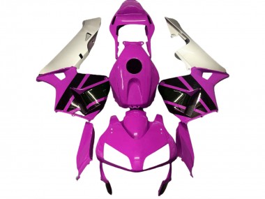 Hot Pink & Matt Silber 03-04 CBR600RR Motorrad Verkleidung
