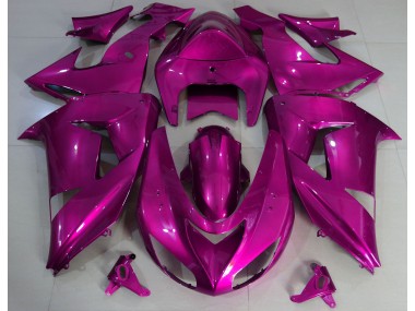 Hot Pink Schlicht 06-07 ZX10R Motorrad Verkleidung